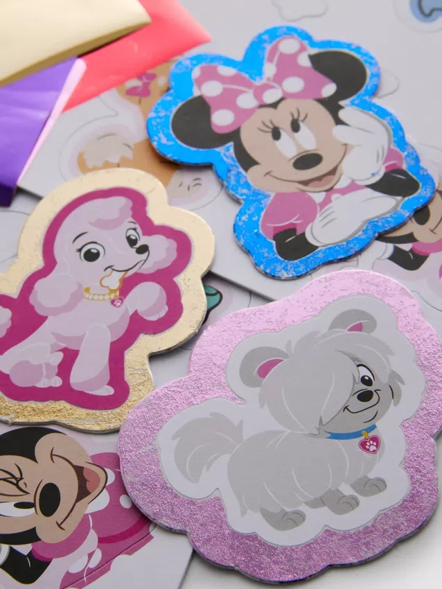 Disney's minnie mouse foil sticker set