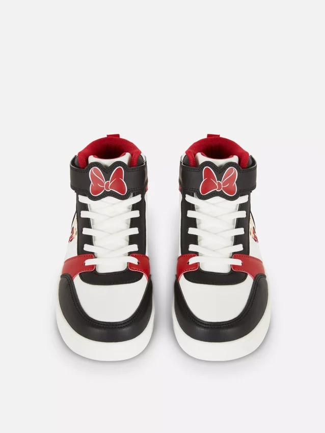 Disney's minnie mouse light up high tops
