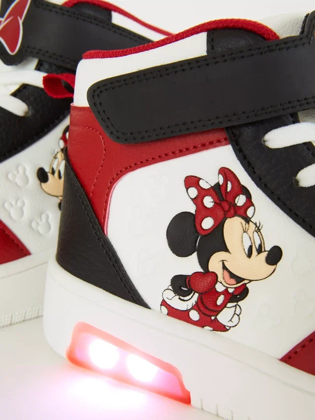 Disney's minnie mouse light up high tops
