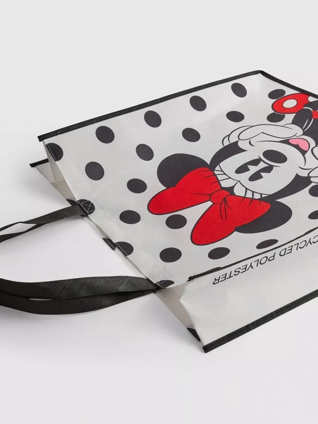 Disney's minnie mouse reusable shopper bag