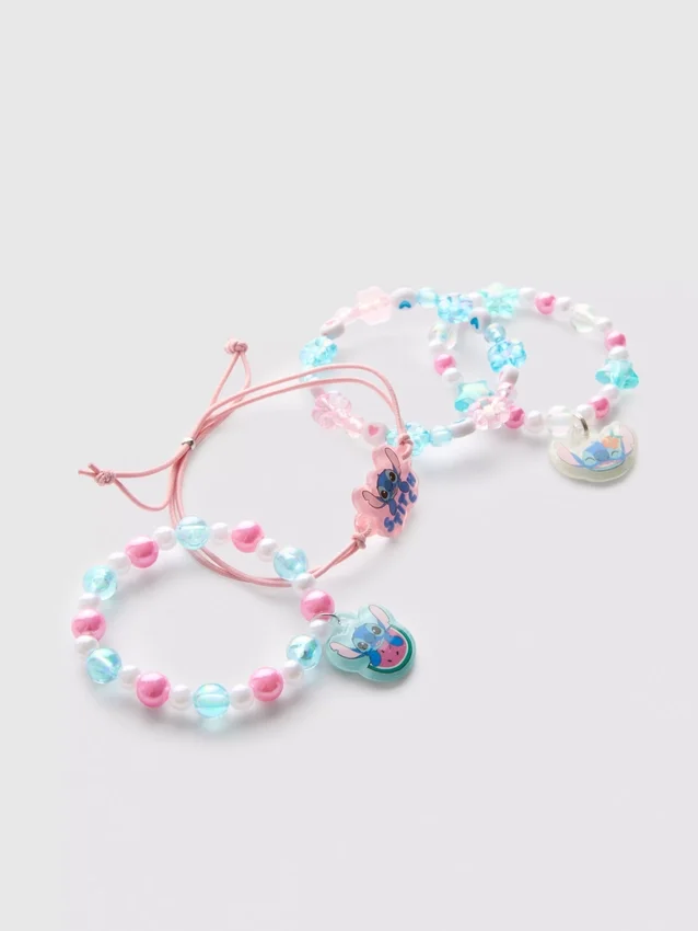 Disney's stitch 4pk bracelets