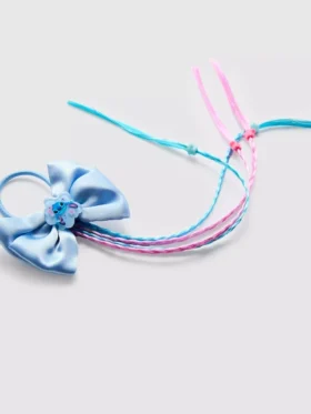 Disney’s stitch bow braid hair tie