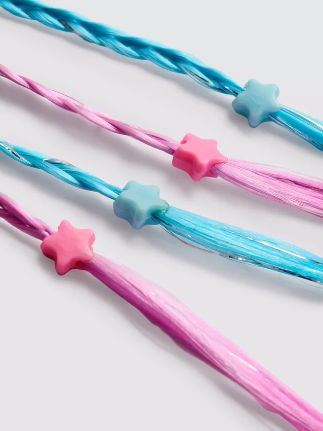 Disney's stitch bow braid hair tie