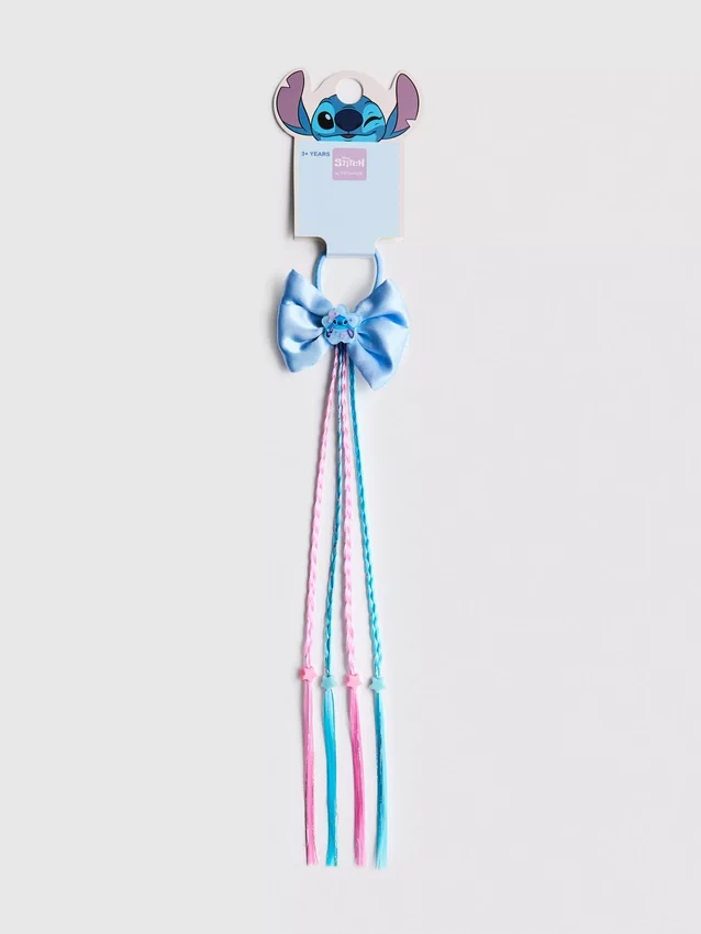 Disney's stitch bow braid hair tie
