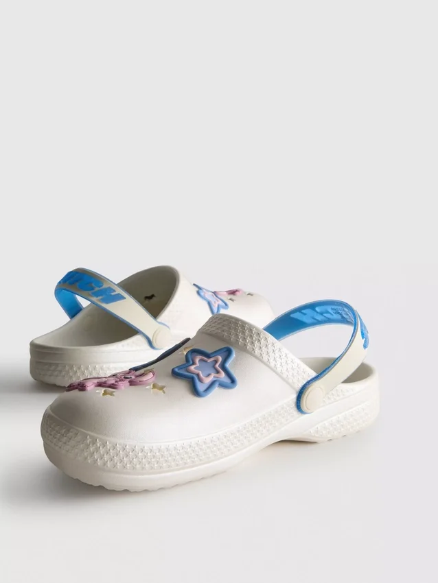 Disney's stitch clogs