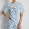 Disney's stitch cotton graphic shorty pajamas