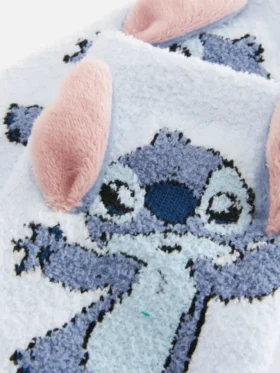 Disney’s stitch cozy socks