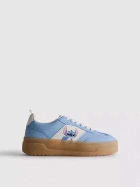 Disney's stitch gum-sole chunky sneakers