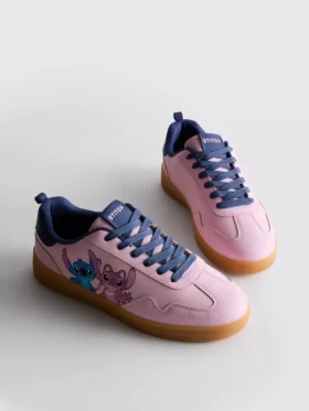 Disney's stitch gum sole sneakers