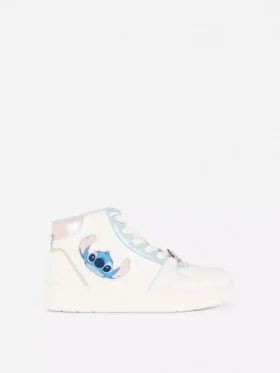 Disney's stitch high top sneakers