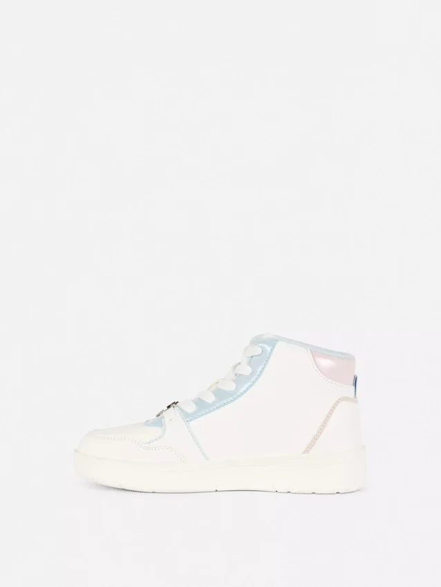 Disney's stitch high top sneakers