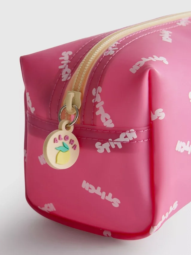 Disney's stitch initial pencil case