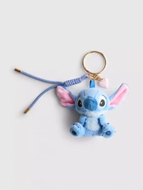 Disney's stitch plush character keychain charm