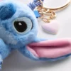 Disney's stitch plush character keychain charm