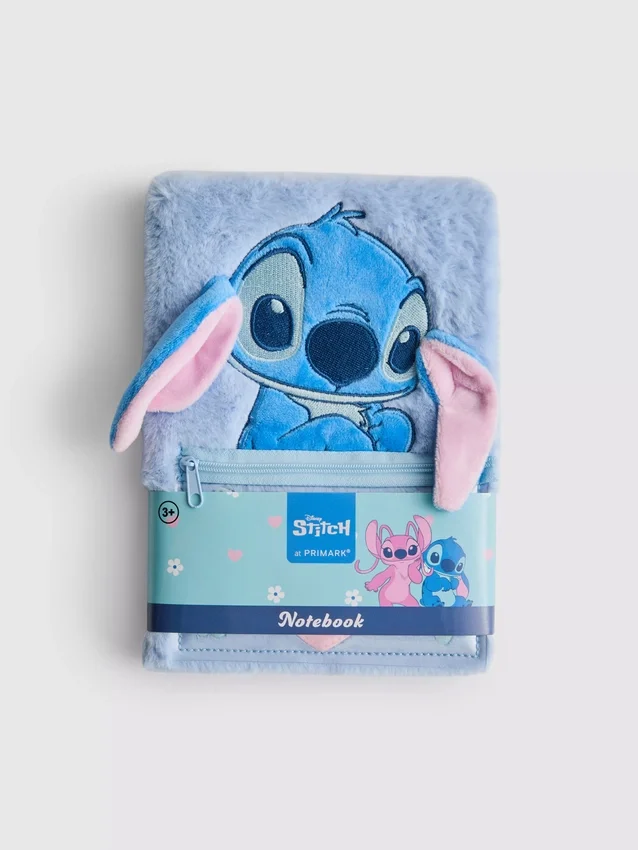 Disney's stitch soft-touch diary