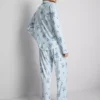 Disney's stitch striped boyfriend pajamas