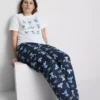 Disney's stitch t-shirt pajamas