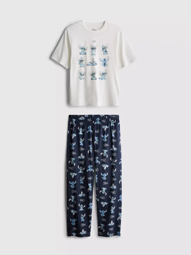 Disney's stitch t-shirt pajamas
