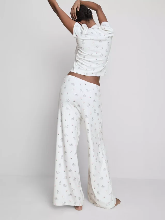 Disney's the aristocats marie ribbed pajama bottoms
