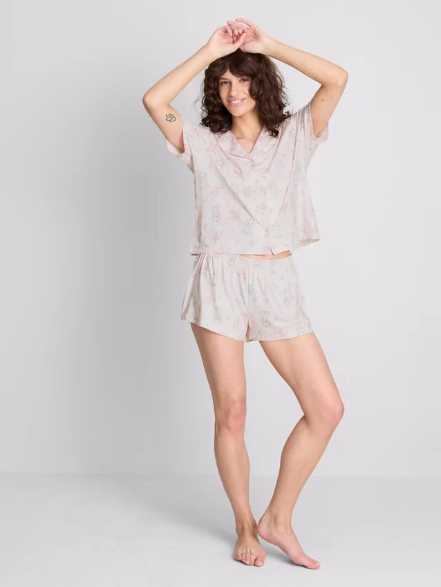 Disney's the aristocats marie short boyfriend pajamas