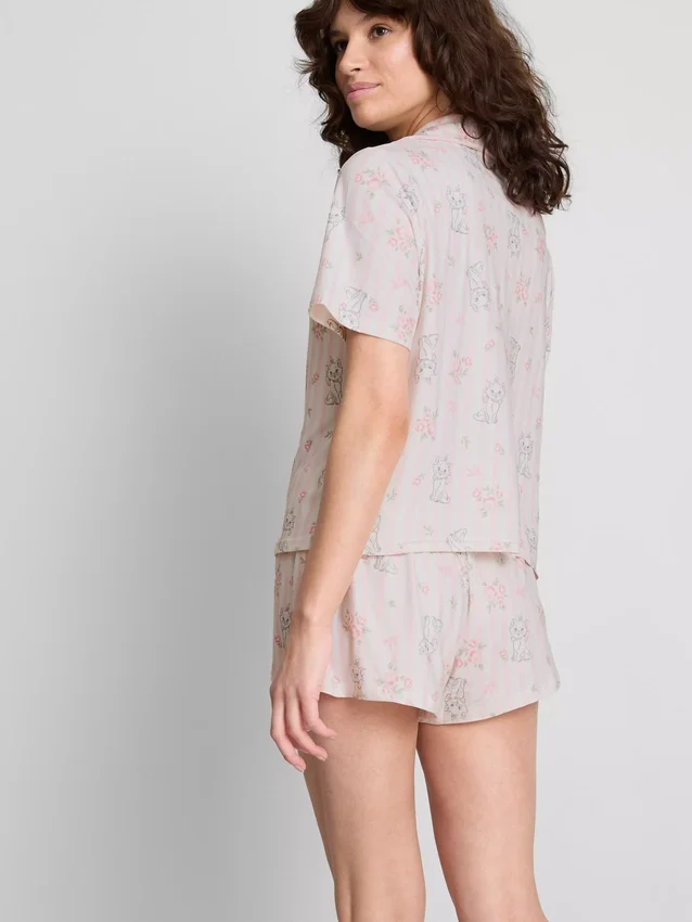 Disney's the aristocats marie short boyfriend pajamas
