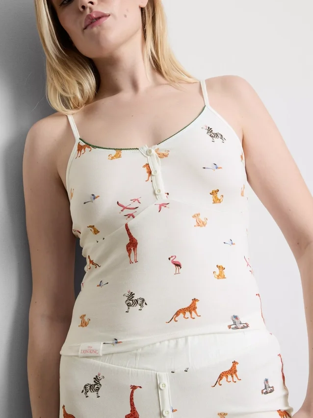 Disney's the lion king cotton-rich shorty pajamas