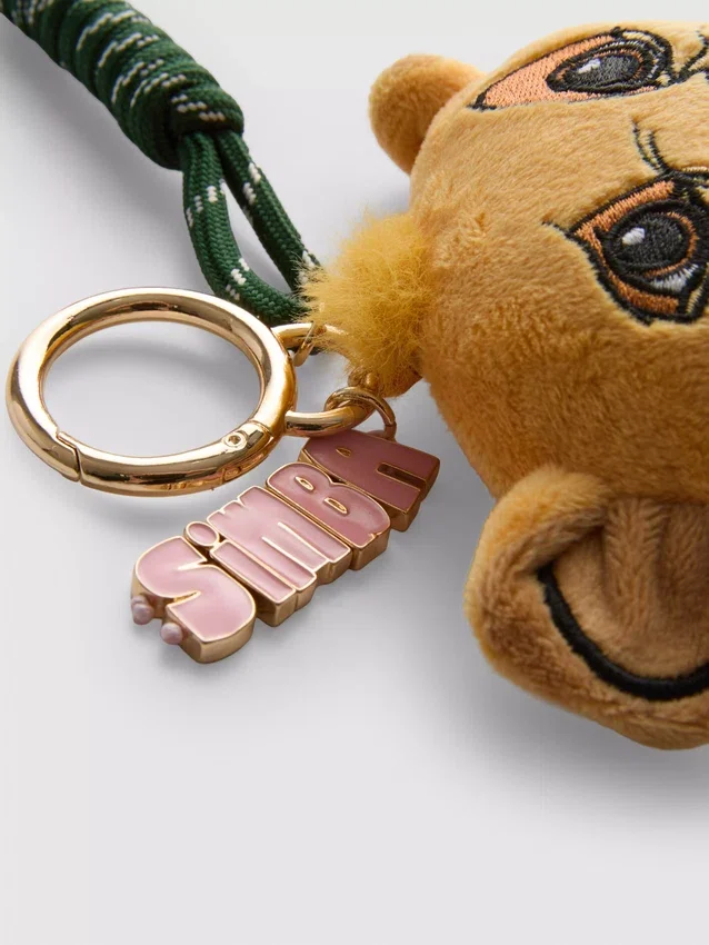 Disney's the lion king simba plush bag charm