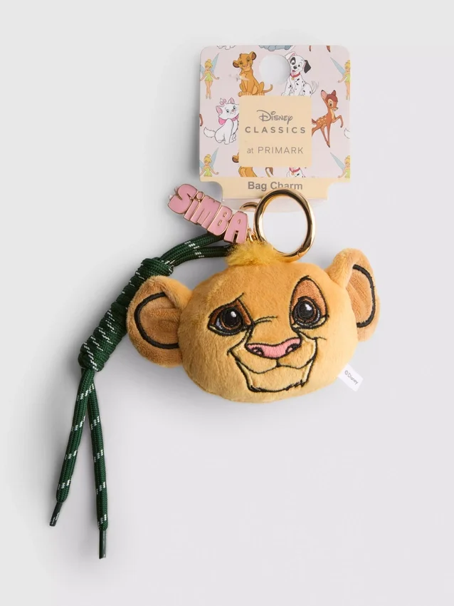 Disney's the lion king simba plush bag charm