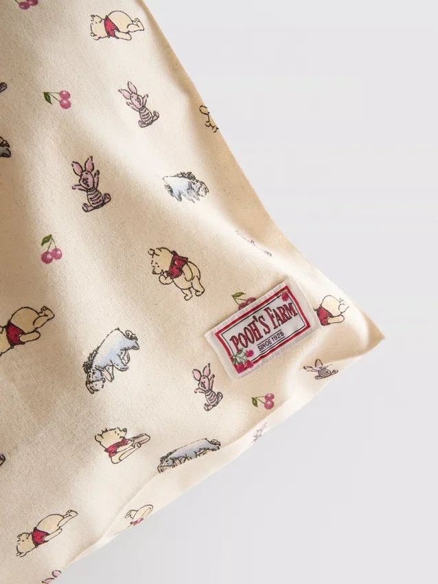 Disney's winnie the pooh cotton canvas tote bag