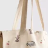 Disney's winnie the pooh cotton canvas tote bag