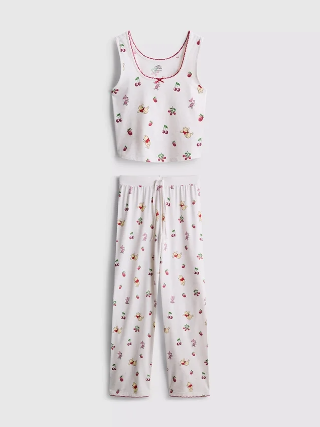 Disney's winnie the pooh cotton rich printed tank pajamas