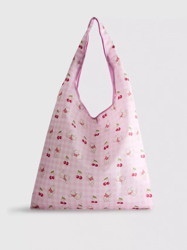 Disney's winnie the pooh foldaway tote bag