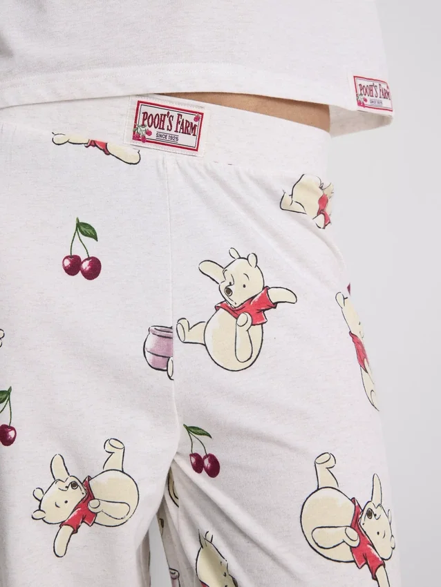 Disney's winnie the pooh printed pajama bottoms