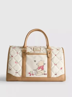 Disney's winnie the pooh quilted weekend bag