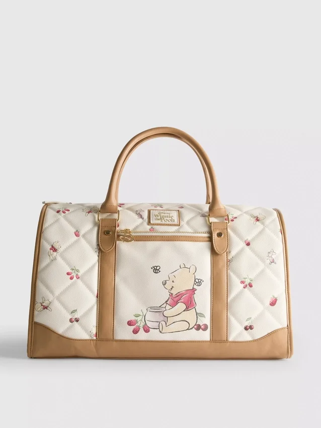 Disney's winnie the pooh quilted weekend bag