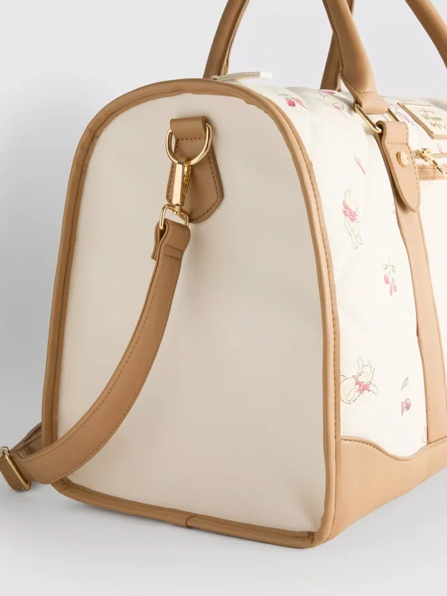 Disney's winnie the pooh quilted weekend bag