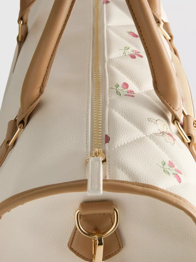 Disney's winnie the pooh quilted weekend bag