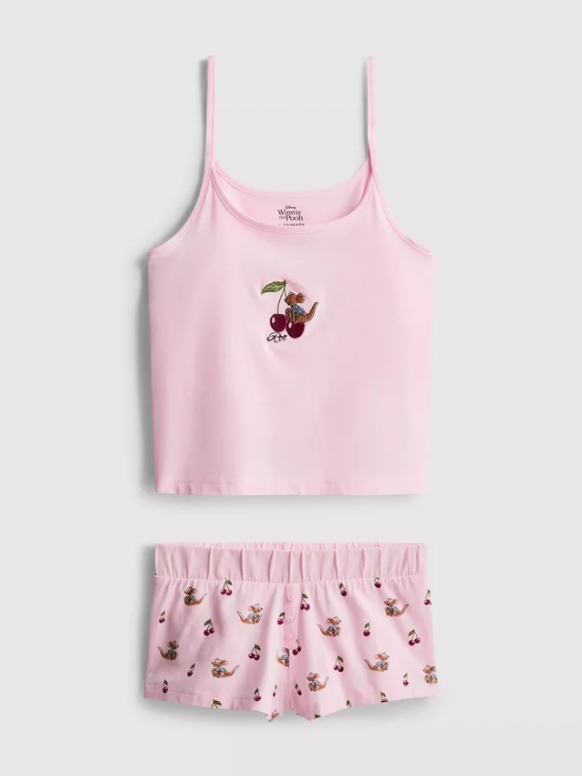 Disney's winnie the pooh roo cami shorty pajamas
