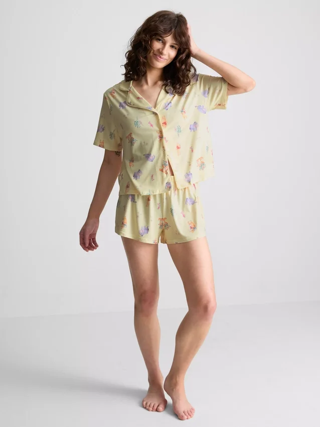 Disney's winnie the pooh short boyfriend pajamas