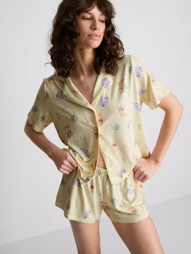 Disney's winnie the pooh short boyfriend pajamas