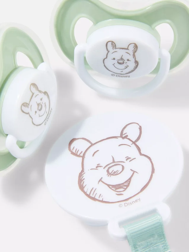 Disney's winnie the pooh soother and holder set