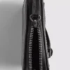 Distressed zip-up purse
