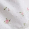 Dobby cotton floral pajama shorts
