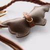 Dog bag charm keychain