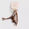 Dog bag charm keychain