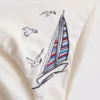 Dolce embroidered tie side bikini bottoms