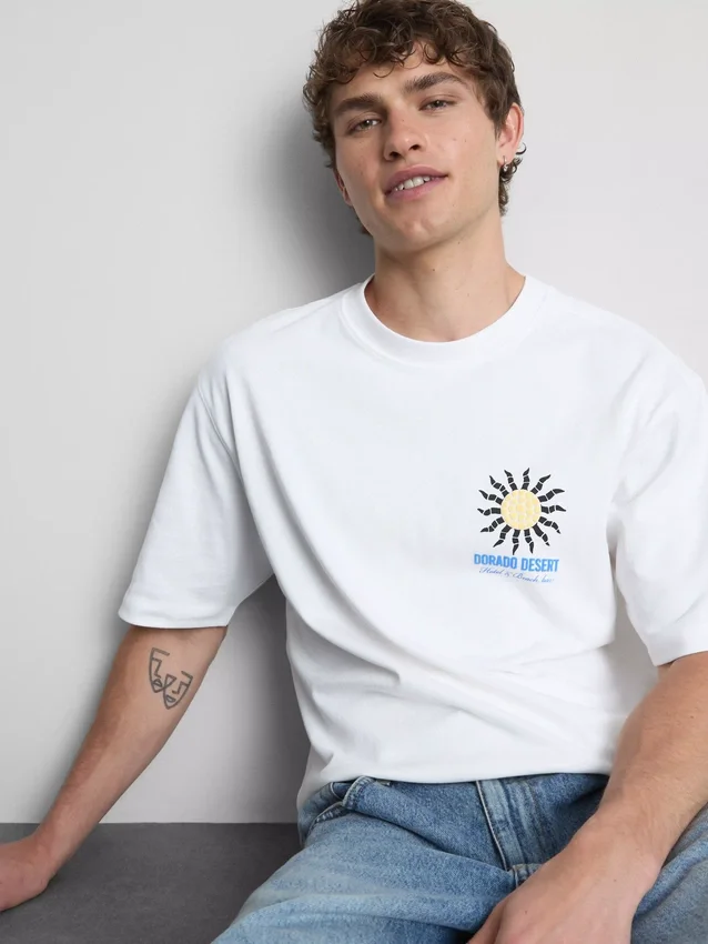 Dorado desert graphic t-shirt