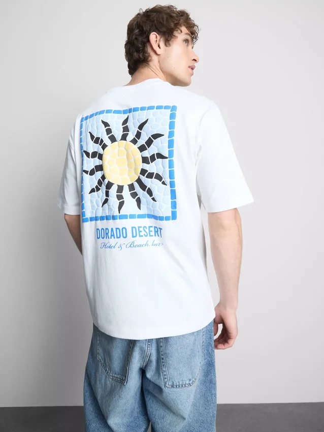 Dorado desert graphic t-shirt