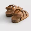 Double buckle strap sandals