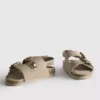 Double buckle-strap sandals